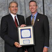 Ed Zore with Carl Polhemus